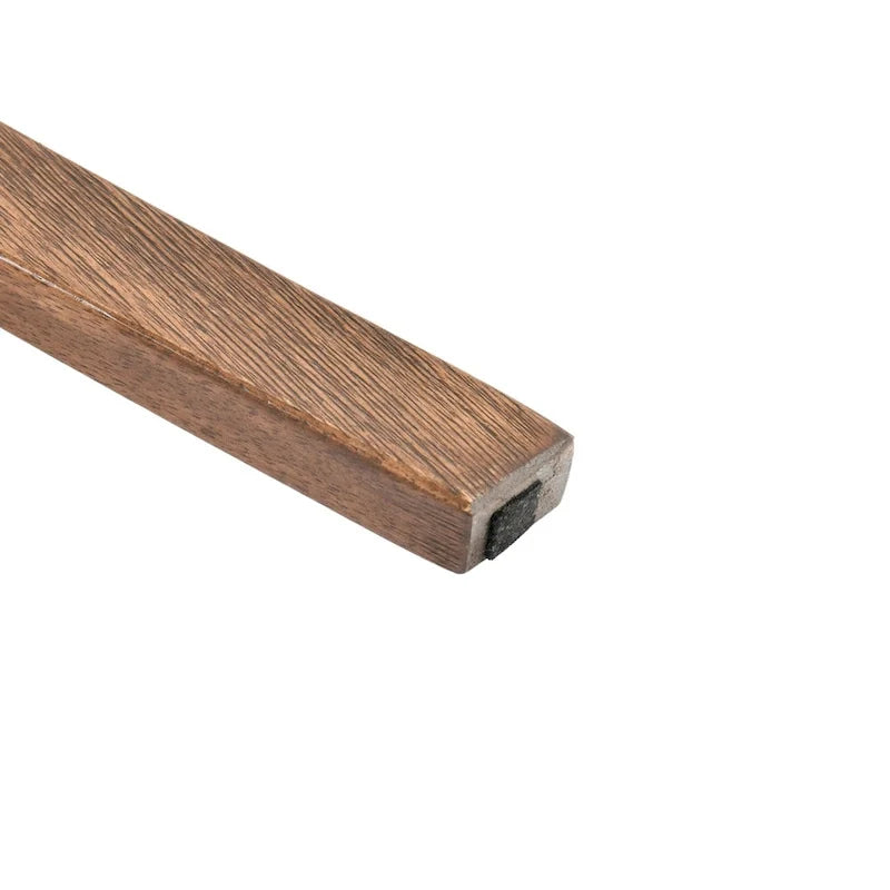 5-teiliges Esszimmerset aus Massivholz, 47L (1 Tisch + 4 Stühle mit Sprossenlehne)