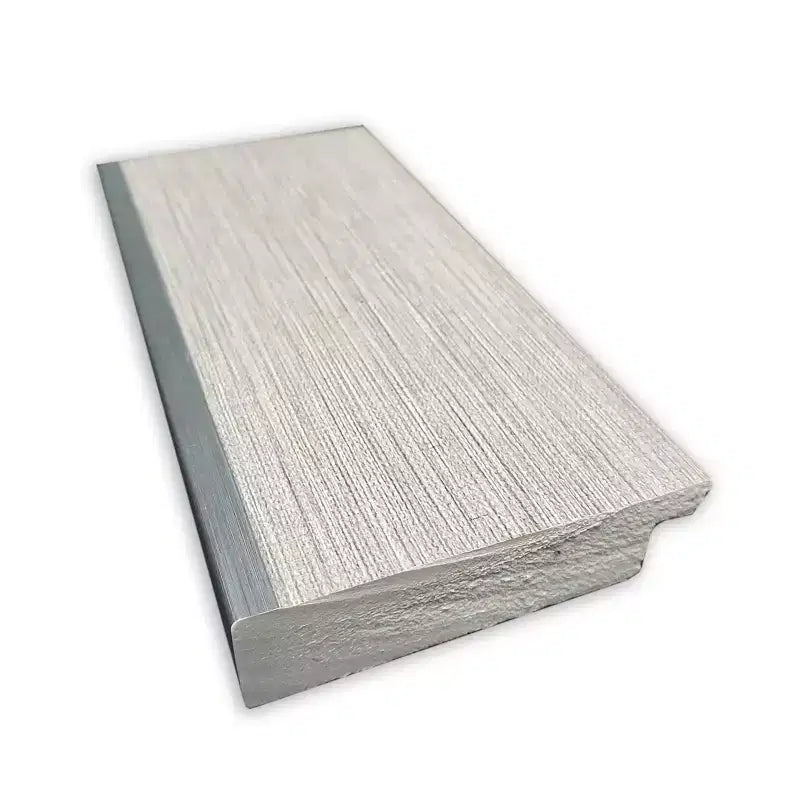 Specchio da parete senza smusso Glam Linen Gray 23" x 29" - Amanti Art