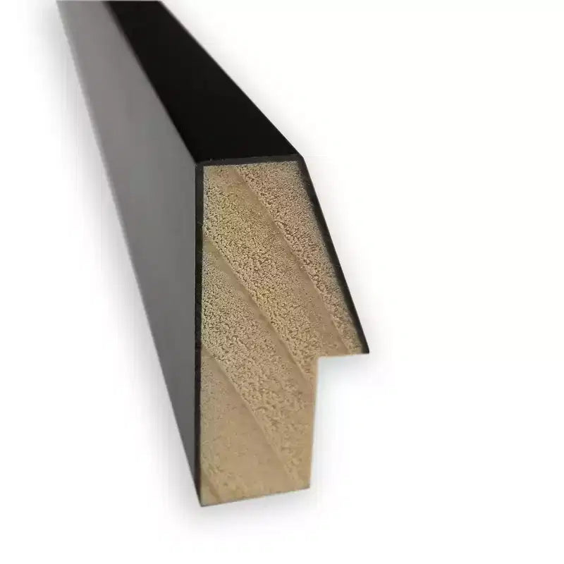 Specchio da parete in legno senza smussi 39" x 28"