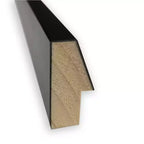 Specchio da parete in legno senza smussi 39" x 28"