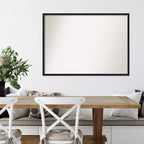 Specchio da parete in legno senza smussi 39" x 28"
