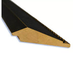 Specchio da porta 18" x 52" in legno senza smussatura - Da appendere alla porta, da montare a parete