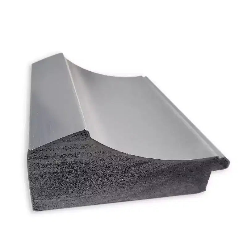 Specchio da parete per bagno in nichel lucido Peak, 81 x 81 cm, non bisellato, include accessori di montaggio
