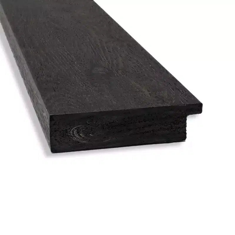 Specchio da parete Espresso Rustico a doghe non bisellate 42" x 30"