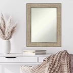 Specchio da parete in legno senza smussatura 24" x 30"