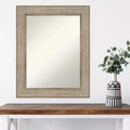 Specchio da parete in legno senza smussatura 24" x 30"