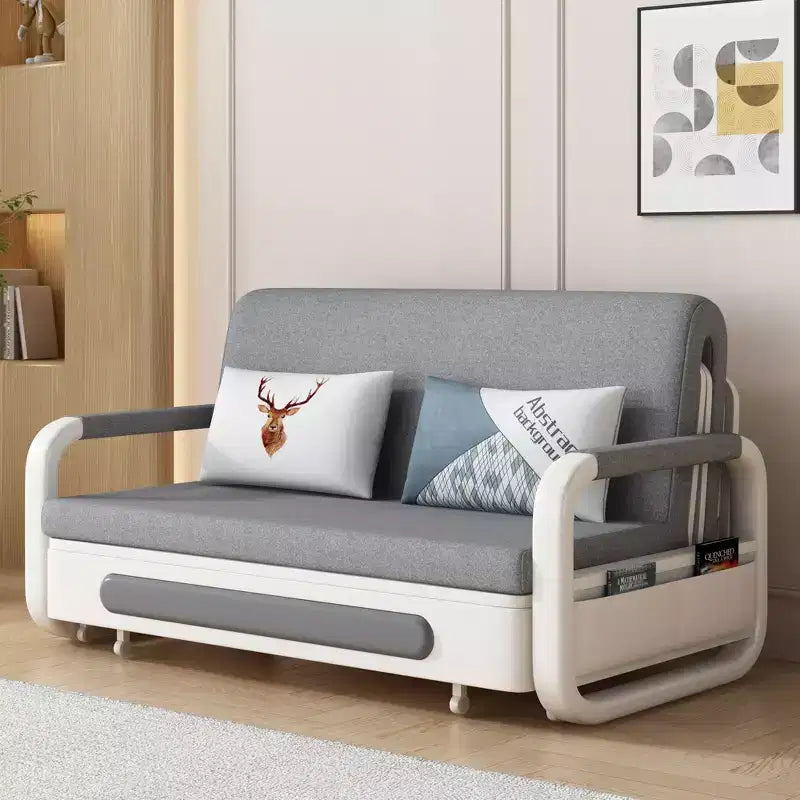 Divano letto moderno Luck Live da 62,2 pollici con contenitore multifunzionale