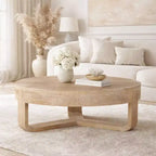 Royal Hampton ronde salontafel van 32 inch met open sleevoet