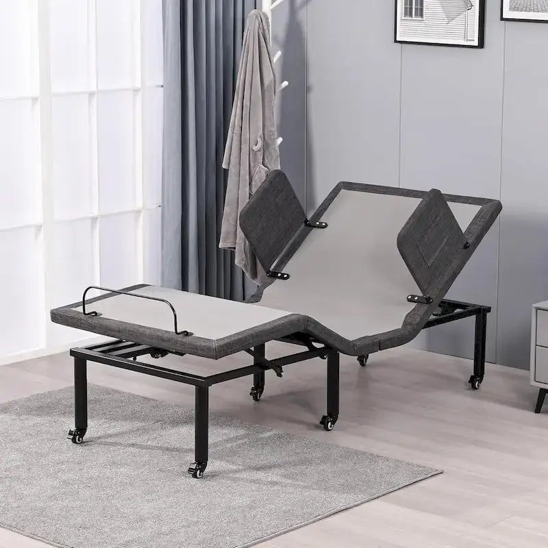 Letto regolabile con telecomando wireless, base per letto ospedaliero con/senza materasso
