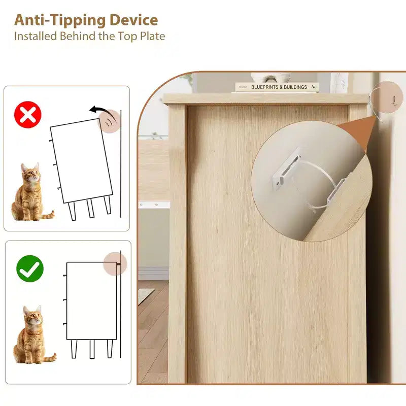 Cassettiera bohémien naturale a 6 cassetti – Larga 119 cm, Gambe curve, Dettagli in rattan