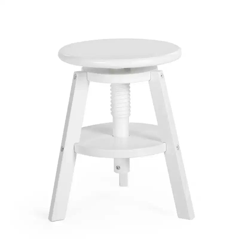 Sgabello da disegno in legno regolabile per bambini – Sedia girevole da studio d'arte 40-45 cm