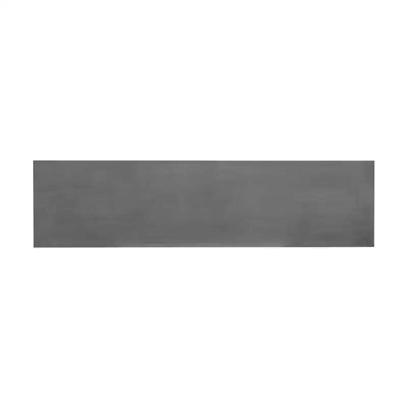 Consolle Minimalista da 63" – Gambe in Legno Massello, Piano Spesso, Nera