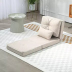 Poltrona Sacco Convertible, Poltrona Pieghevole, Poltrona da Pavimento Comoda con Schienale Regolabile per Soggiorno, Camera da Letto