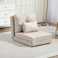 Poltrona Sacco Convertible, Poltrona Pieghevole, Poltrona da Pavimento Comoda con Schienale Regolabile per Soggiorno, Camera da Letto