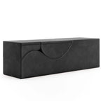 Chaise longue convertibile Avana Kami / poltrona per yoga e massaggi - pouf 2-in-1 con poltrona lounge da yoga ripiegabile estraibile nascosta, microvelluto - N/A