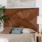 Testiera indipendente King Elettra in rattan bali & pari: lavorata a mano, senza montaggio, design bohémien