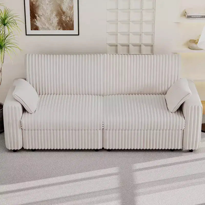 Modulares Cord-Sofaelement von Dyonery mit abnehmbaren, waschbaren Bezügen