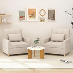 AECOJOY 3-in-1-Schlafsofa-Sessel mit Kissen und verstellbarer Rückenlehne