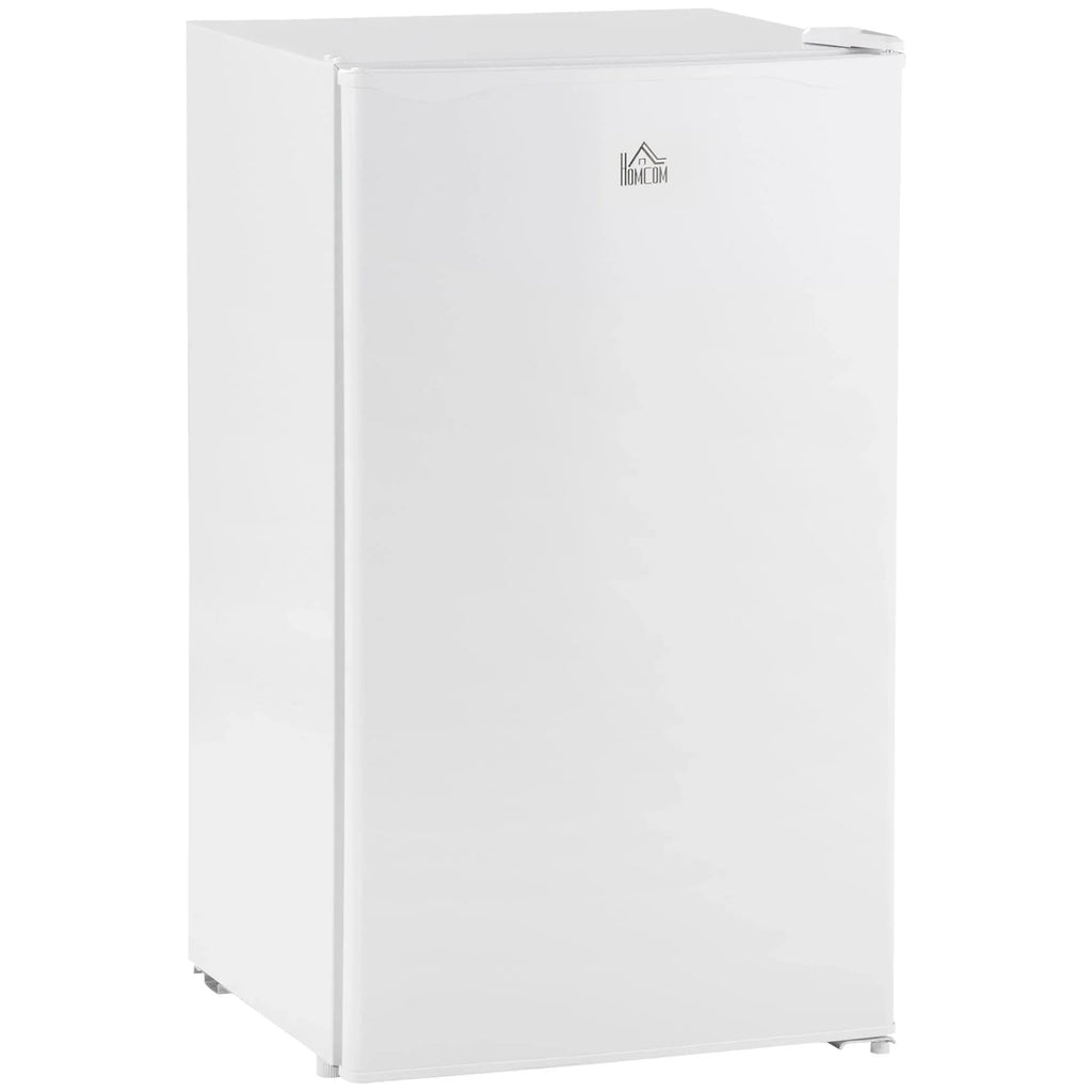 Mini-koelkast van 3,2 kubieke voet met vriezer, compacte koelkast met één deur en instelbare thermostaat voor de slaapkamer