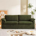Dwuosobowa sofa Dyonery 86 Cloud, głębokie siedzisko, szerokie podłokietniki z poduszkami, solidna rama, przewiewna ergonomiczna konstrukcja