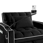 Verwandelbarer Schlafsessel und Schlafsofa, verstellbarer ausziehbarer Schlafsessel