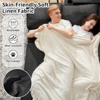 80 L-förmiges Schlafsofa, Schlafsofa mit ausziehbarem Bett, wendbares Schlafsofa