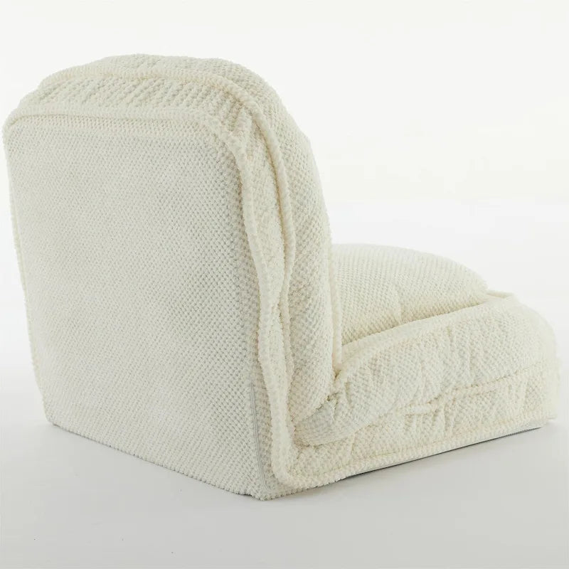 Fauteuil-canapé relax, 5 positions réglables, s’assoit, dort, se plie, idéal pour la chambre ou le salon