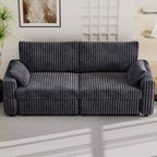 Modulares Cord-Sofaelement von Dyonery mit abnehmbaren, waschbaren Bezügen