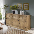 65 Zoll Holz-Buffet-Sideboard im Landhausstil – Corona-Kollektion