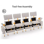 Modulares Cord-Sofaelement von Dyonery mit abnehmbaren, waschbaren Bezügen