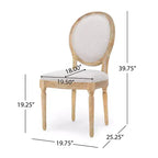 2er-Set Phinnaeus-Esszimmerstühle – Christopher Knight Home