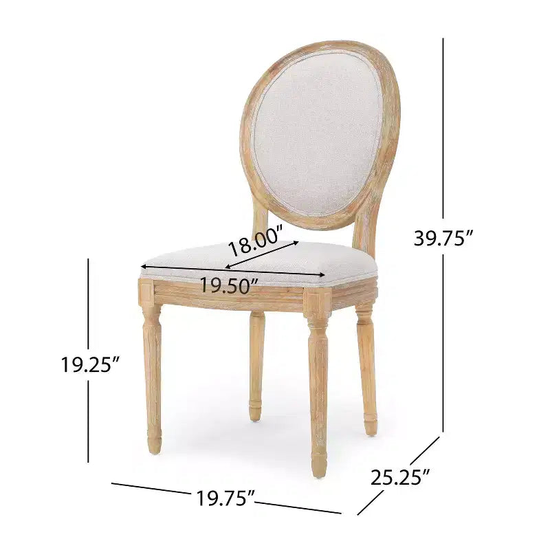 2er-Set Phinnaeus-Esszimmerstühle – Christopher Knight Home