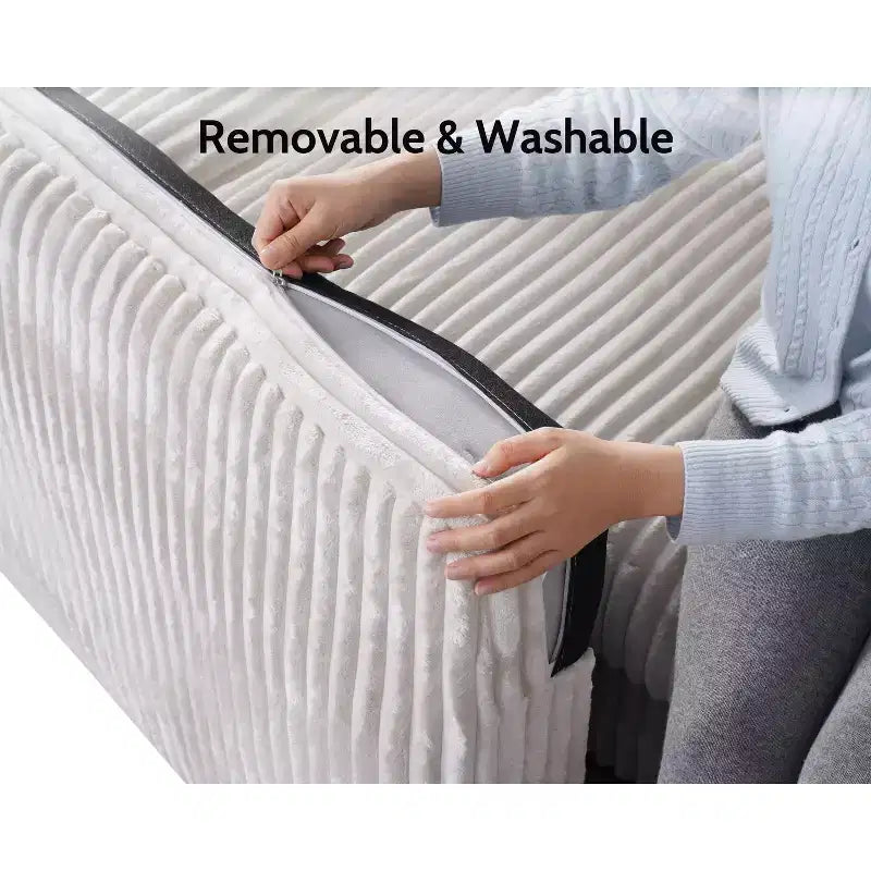 Modulares Cord-Sofaelement von Dyonery mit abnehmbaren, waschbaren Bezügen