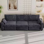 Modulares Cord-Sofaelement von Dyonery mit abnehmbaren, waschbaren Bezügen