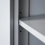 Dispensa da cucina da 72 pollici, mobile tradizionale indipendente con 4 ante e 3 ripiani regolabili, ampio cassetto centrale
