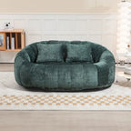 Sitzsack aus Chenille, Relaxsofa