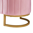 Set da camera da letto in 2 pezzi, letto a piattaforma matrimoniale LED con pouf contenitore