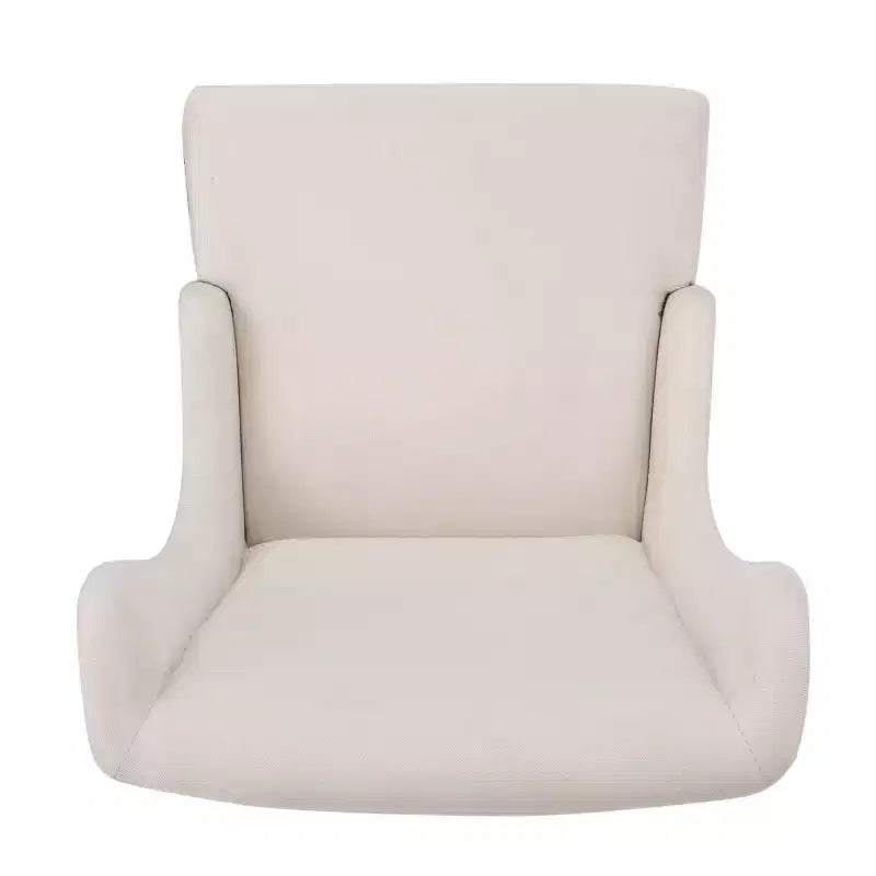High-Back Wingback Dining Chair – Upholstered Polyester, Holds 250 lbs