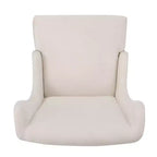High-Back Wingback Dining Chair – Upholstered Polyester, Holds 250 lbs
