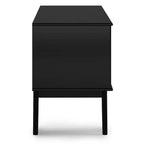 Mobile TV Tierney in legno massello stile Mid-Century per TV fino a 66" – 60" di larghezza