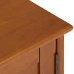 Mobile TV Tierney in legno massello stile Mid-Century per TV fino a 66" – 60" di larghezza