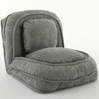 Fauteuil-canapé relax, 5 positions réglables, s’assoit, dort, se plie, idéal pour la chambre ou le salon