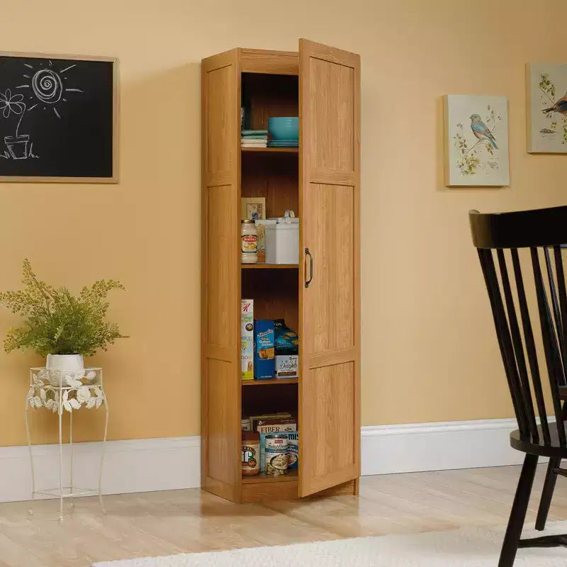 Vorratsschrank – Highland Oak, traditioneller Stil, 3 verstellbare Einlegeböden