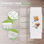 Okak aluminium eettafel voor patio, uitschuifbare tafel voor eetkamer en keuken