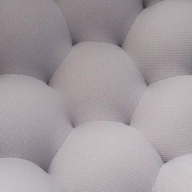 2-istuttava kuplamainen kaareva löhösohva, hunajakennokuvioinen 3D-kangaspäällinen, olohuoneeseen, salonkiin tai asuntoon