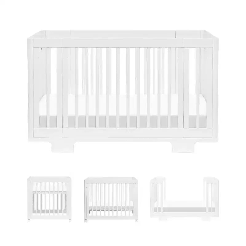 Lettino trasformabile Babyletto Yuzu 8-in-1 con kit di trasformazione per tutte le fasi