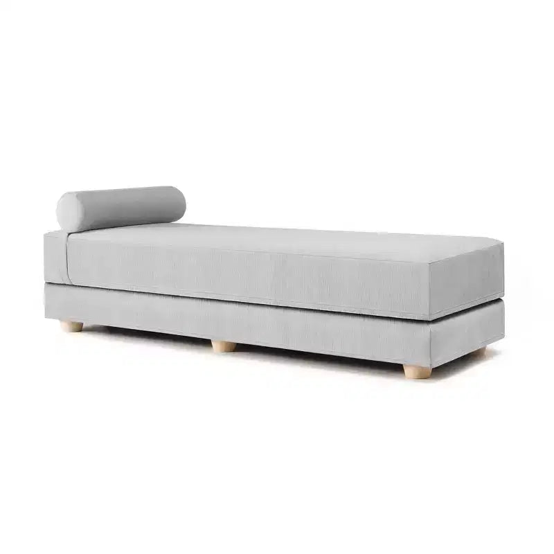 Päivävuode / ulosvedettävä queen-size-vuodesohva – mikrosametti
