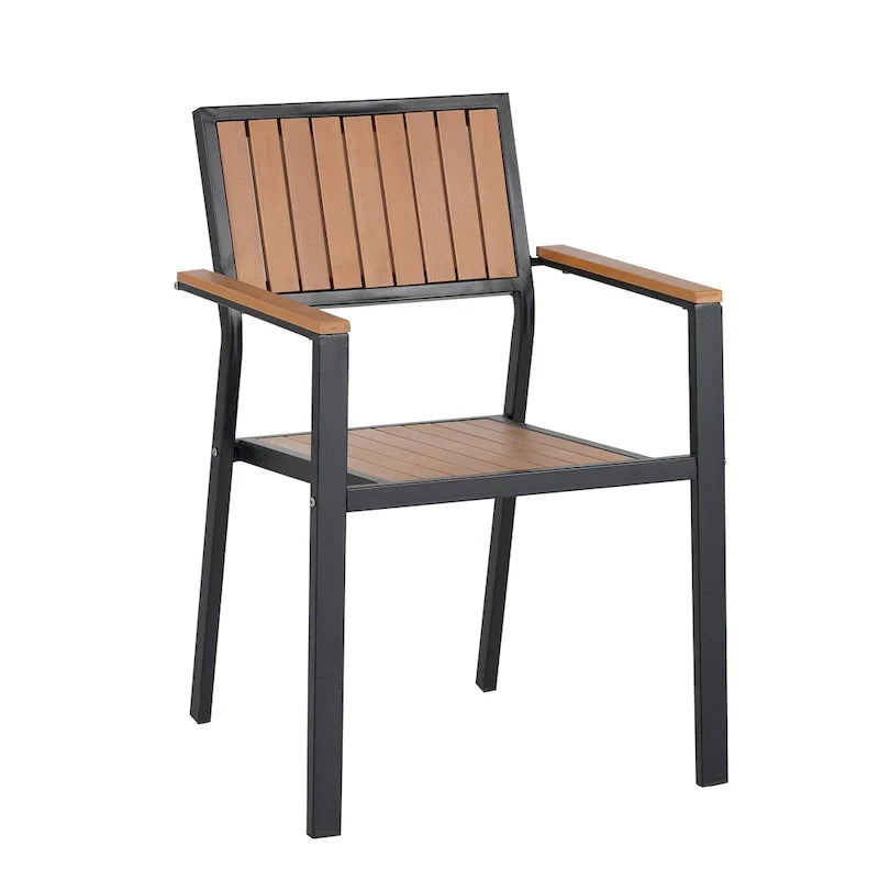 7-teiliges ausziehbares Esszimmer-Set mit ausziehbarem Tisch und 6 Armlehnstühlen