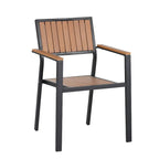 7-teiliges ausziehbares Esszimmer-Set mit ausziehbarem Tisch und 6 Armlehnstühlen