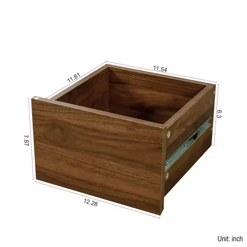 GDFStudio Hikaru modern dressoir met schuifdeuren van glas en laden